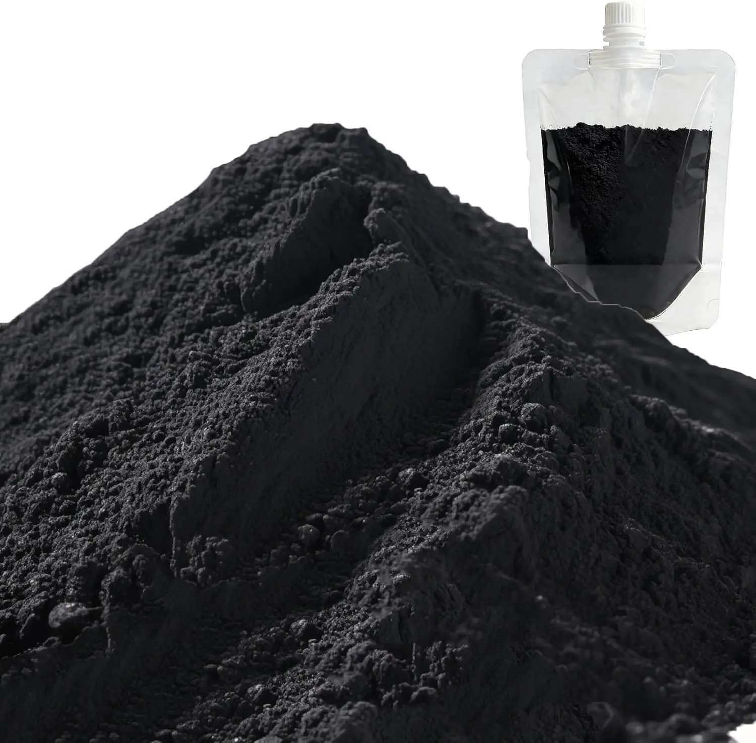 8 oz Black Iron Oxide Powder - Concrete Pigment & Cement Dye for Grout, Stucco, Mortar, Wood, Epoxy Flooring & DIY Watercolor, Inorganic Colorant