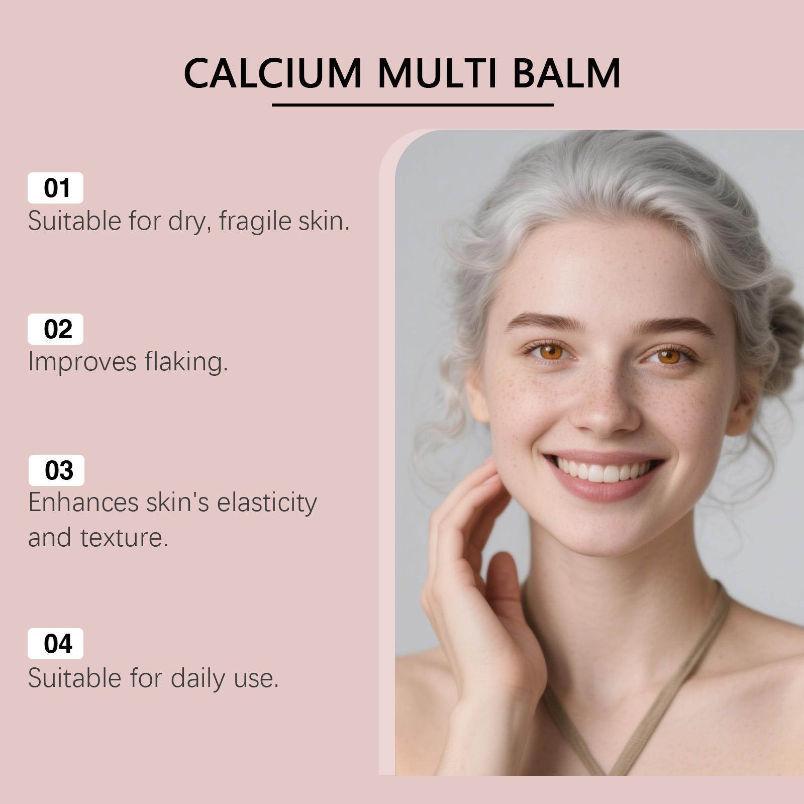 Cemenrete Calcium Volume Multi Balm 9g - Moisturizer, Boosts Collagen, Elasticity, Firmness, Single Item, Lip Moisturizer