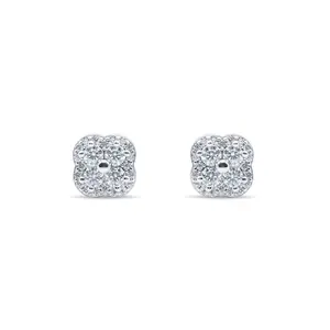 Timeless Clover Elegance Stud Earrings