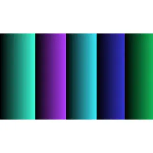 VTS 3D Super Puff Metallic HTV Cold Bundle Pack - 5-Color Heat Transfer Vinyl (125-170 microns thick, 270-280 degrees, 10 seconds) for DIY Crafts, Art, Children's Clothing Projects