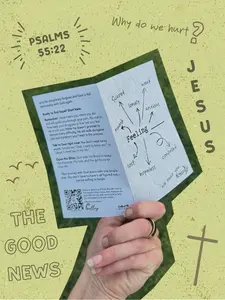 Emotional Healing Gospel Tract | Modern Christian Evangelism Tools (20 Pack)