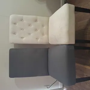 4–12pcs Small Size Elastic Chair Covers, Dining Chair Slipcover, All-Season Milk Silk Spandex Seat Protectors, Splash-Proof for Kitchen, Dining Room and Living Room