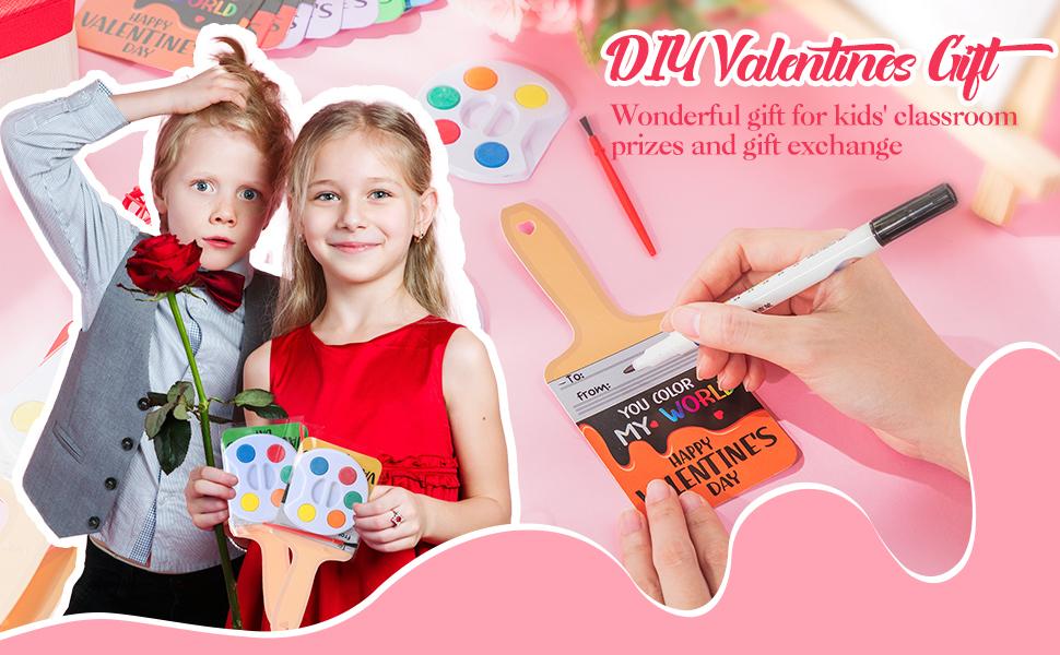 18/36 Pcs Mini Watercolor Paint Sets Valentines Day Gifts Bulk for Kids Valentines Cards Include watercolor Paint and Canvas Panel with Wooden Easel Brush Kit for School Classroom teacher students Holiday Gifts 18/36 Pcs Mini Watercolor Paint Sets Valentines Day Gifts Bulk for Kids Valentines Cards Include watercolor Paint and Canvas Panel with Wooden Easel Brush Kit for School Classroom teacher students Holiday Gifts