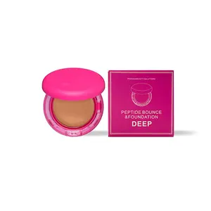 Convenient Moisturizing Foundation Cream, Quick Application, Moist & Fit, Moisture-Locking & No Caking, Suitable for All Skin Types, Beginner-Friendly