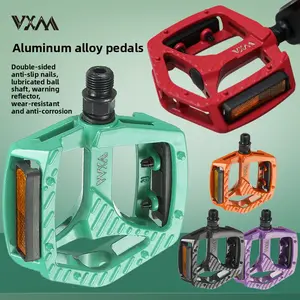 Bicycle pedals, mountain road bikes, ball bearings, aluminum alloy pedals, universal pedals, pedal accessories