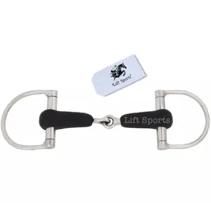 Stainless Steel Horse Rubber D Ring Bit Snaffle Jointed in All Sizes
