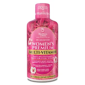Tropical Oasis Women's Premium Liquid Multivitamin Superfood & Herbal Blend