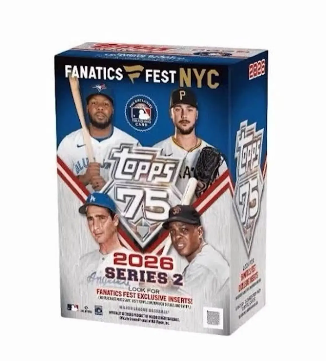 2026 Topps Series 2 Fanatics Fest NYC Baseball Blaster Box