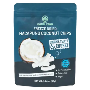 Freeze-Dried Macapuno Coconut Chips