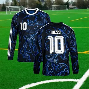 2526 Blue Short-Sleeve Soccer Jersey