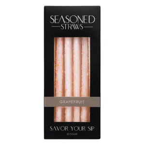 Grapefruit Seasoned Straws
