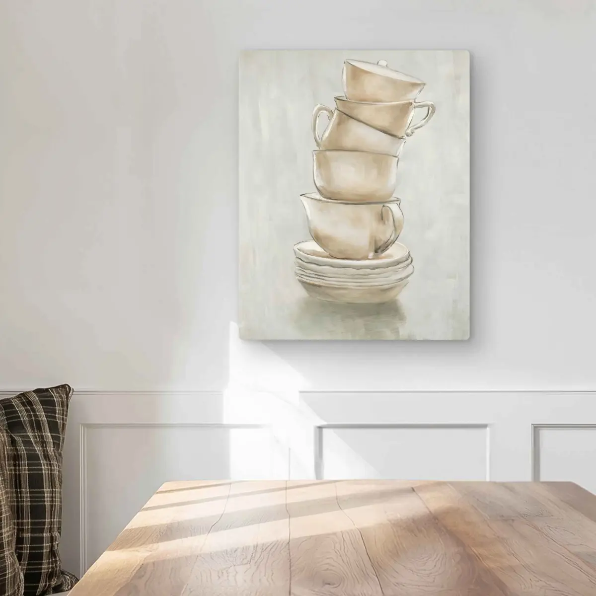 212 MAIN Decorative Aluminum Still Life Posters - 16x20 in Lightweight Unframed Coffee Mugs Themed Art Style Prints, Durable Easy-to-Clean Kitchen Home Decoration Supplies