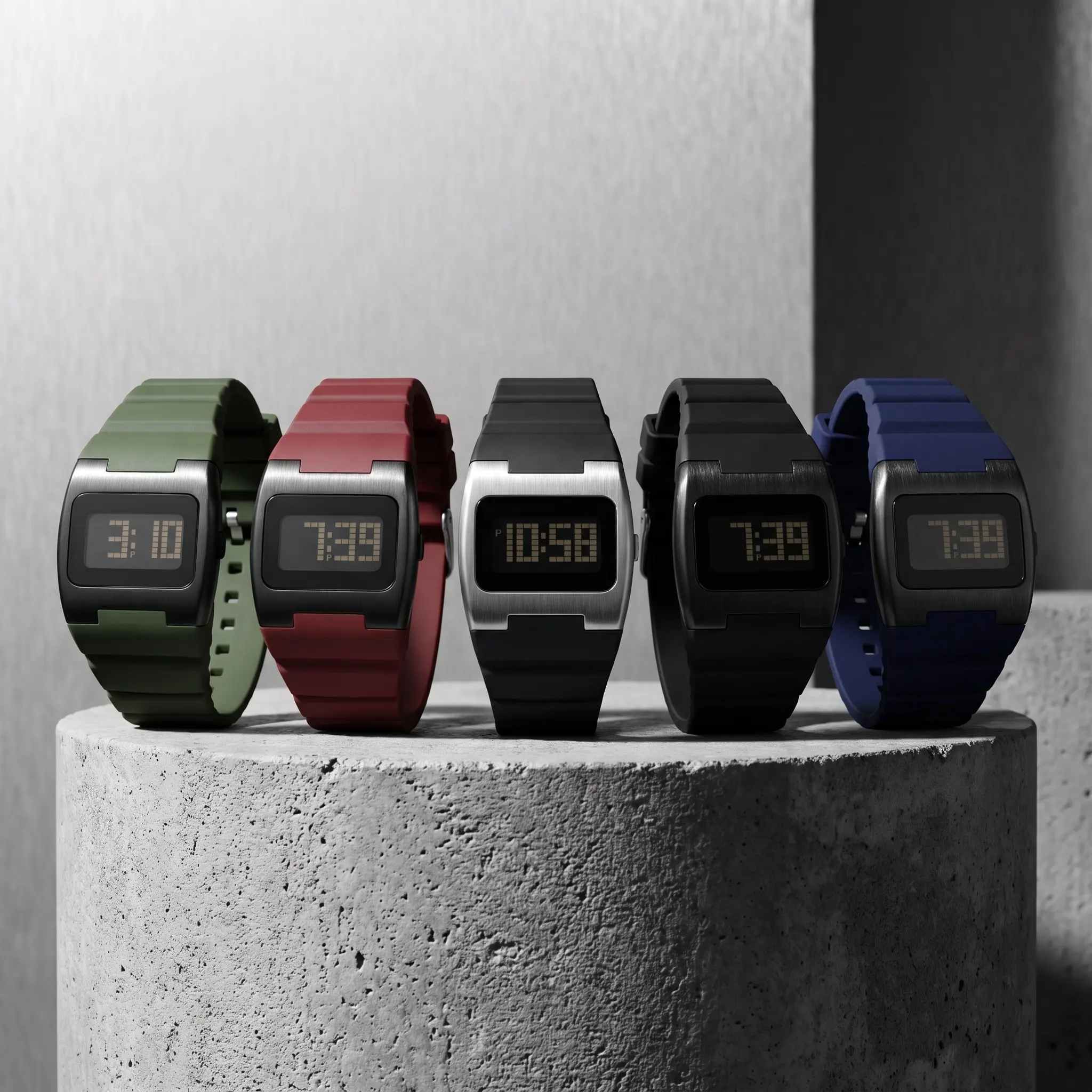 Digital Sport Watch Electronic Wristwatch for Men Women - 5ATM Waterproof Zinc Alloy Case Luminous Display Stopwatch Alarm Calendar 12/24H Time backtoschool