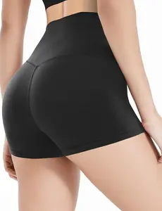 Women's Biker Shorts 2.5" High Waisted Tummy Control Workout Gym Spandex Booty Yoga Volleyball Shorts,summerwins