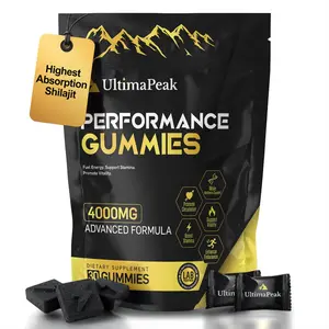 Shilajit Gold Gummies – Natural Energy & Focus Support | 30-Day Supply