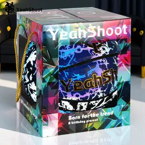 Glowing Reflective Basketball Yeahshoot, Durable Night Play Ball, Strong Reflection Skin, Ideal for Court Enthusiasts