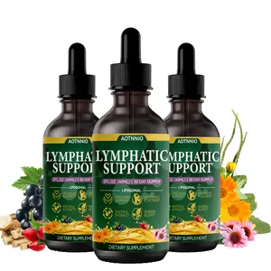 Natural Lymphatic Drainage Drops for Men & Women | Supports Cleansing and Immune System Health | Herbal Blend with Echinacea Root, Elderberry, Plantain Leaf, Blue Vervain & Thyme Leaf | DealsForYouDays