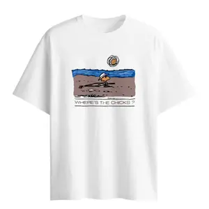 Woodstock Peanuts Schulz Cotton Tee, Men's Casual Top, Relaxed Fit Fabric
