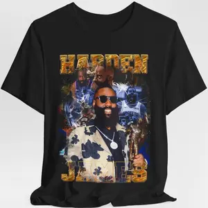 James Harden Bootleg Style 5 Unisex Jersey Short Sleeve Graphic Tee, T-Shirt