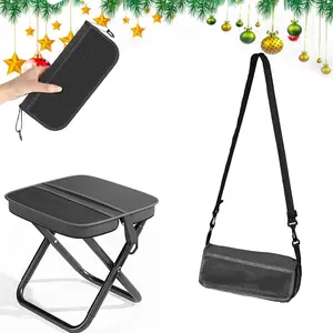 Portable Folding Chair with Carry Bag, Outdoor Camping Fishing Bench, Lightweight Travel Seat, Ideal for Hiking, BBQ, Beach, Picnic