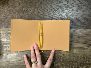 Espresso Ochre - Square Travelers Notebook