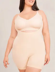 Shapermint Essentials Open Bust Bodysuit Shaper Short