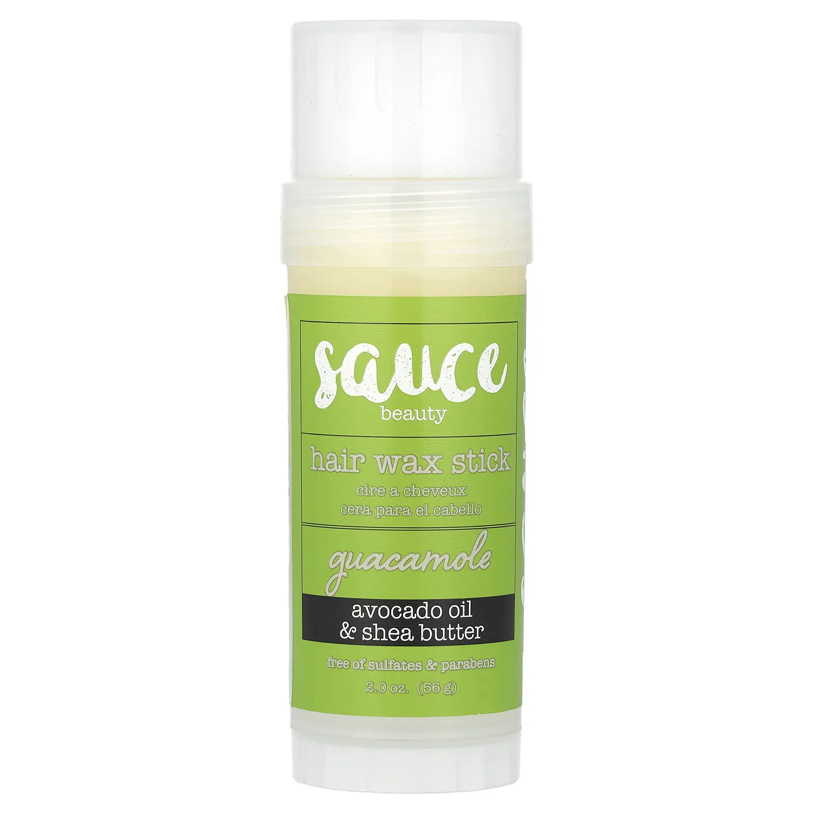 Sauce Beauty Hair Wax Stick, Guacamole , 2 oz (56 g) Sauce Beauty Hair Wax Stick, Guacamole , 2 oz (56 g)
