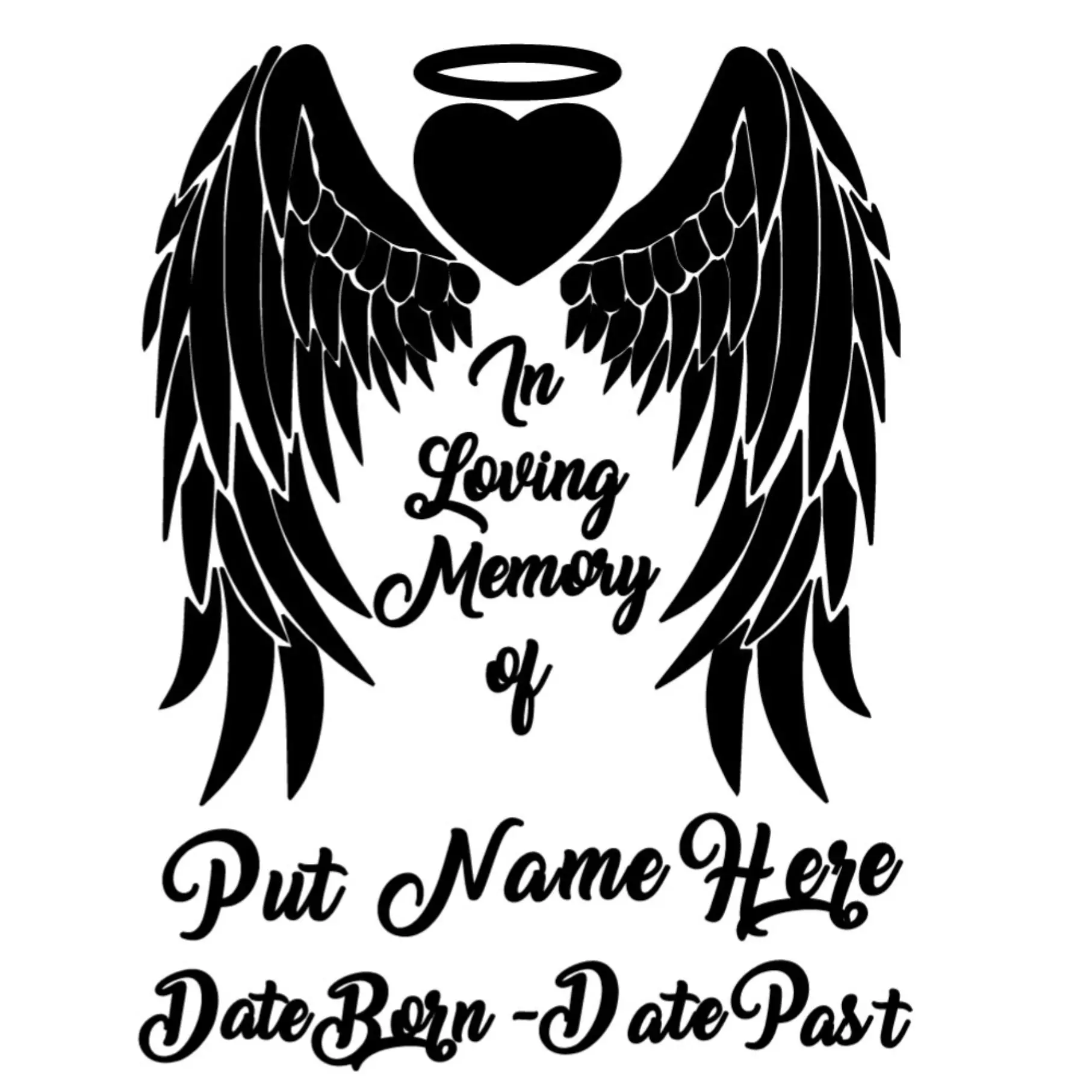 Memorial Decal