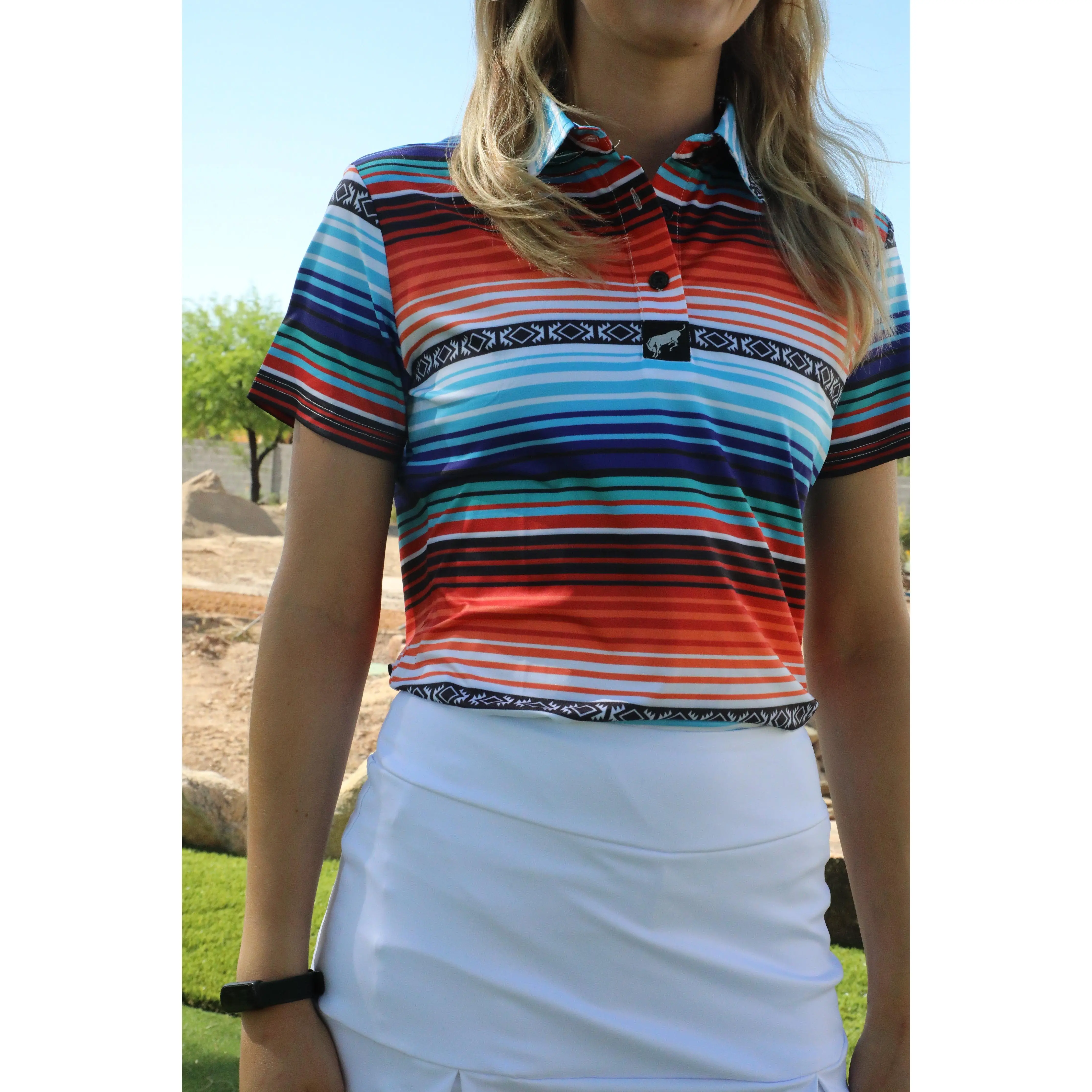 Women's Polo - Serape