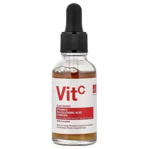 Dr. Botanicals Vitamin C Polyglutamic Acid Complex, Advanced Renewal Facial Serum , 1.01 fl oz (30 ml)