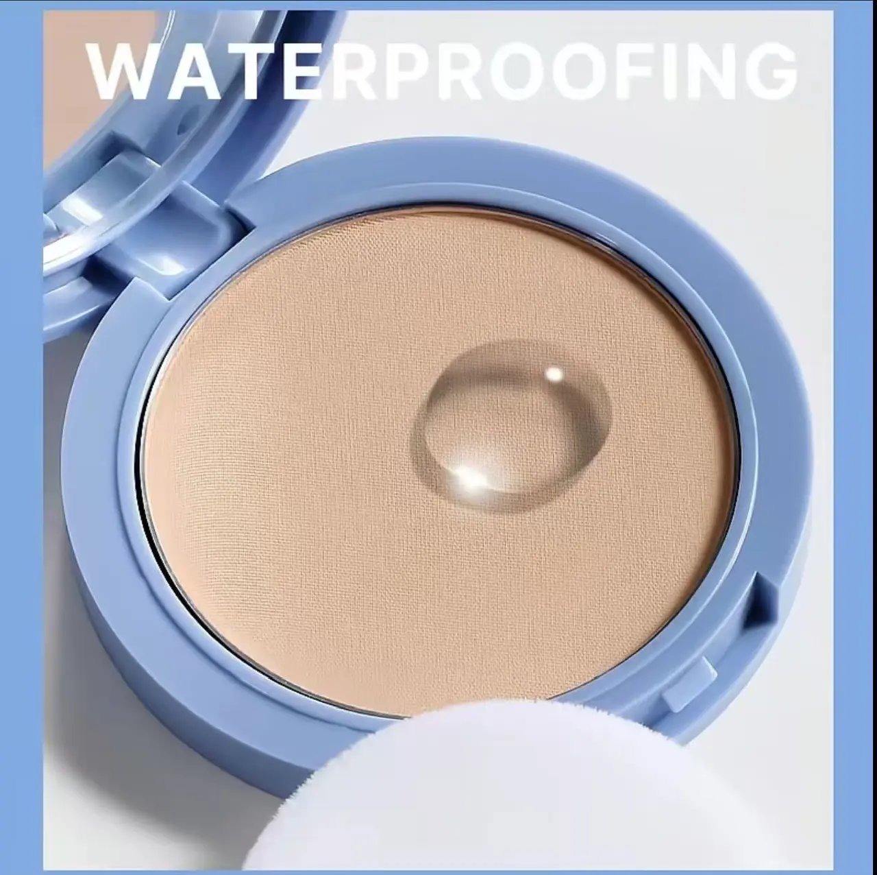 Waterproof Makeup Powder for Beginners - Oil Control Formula Oil Control and Radiance #01 setting powder Cosmetic setting powder pressed powder Soft Focus Finish