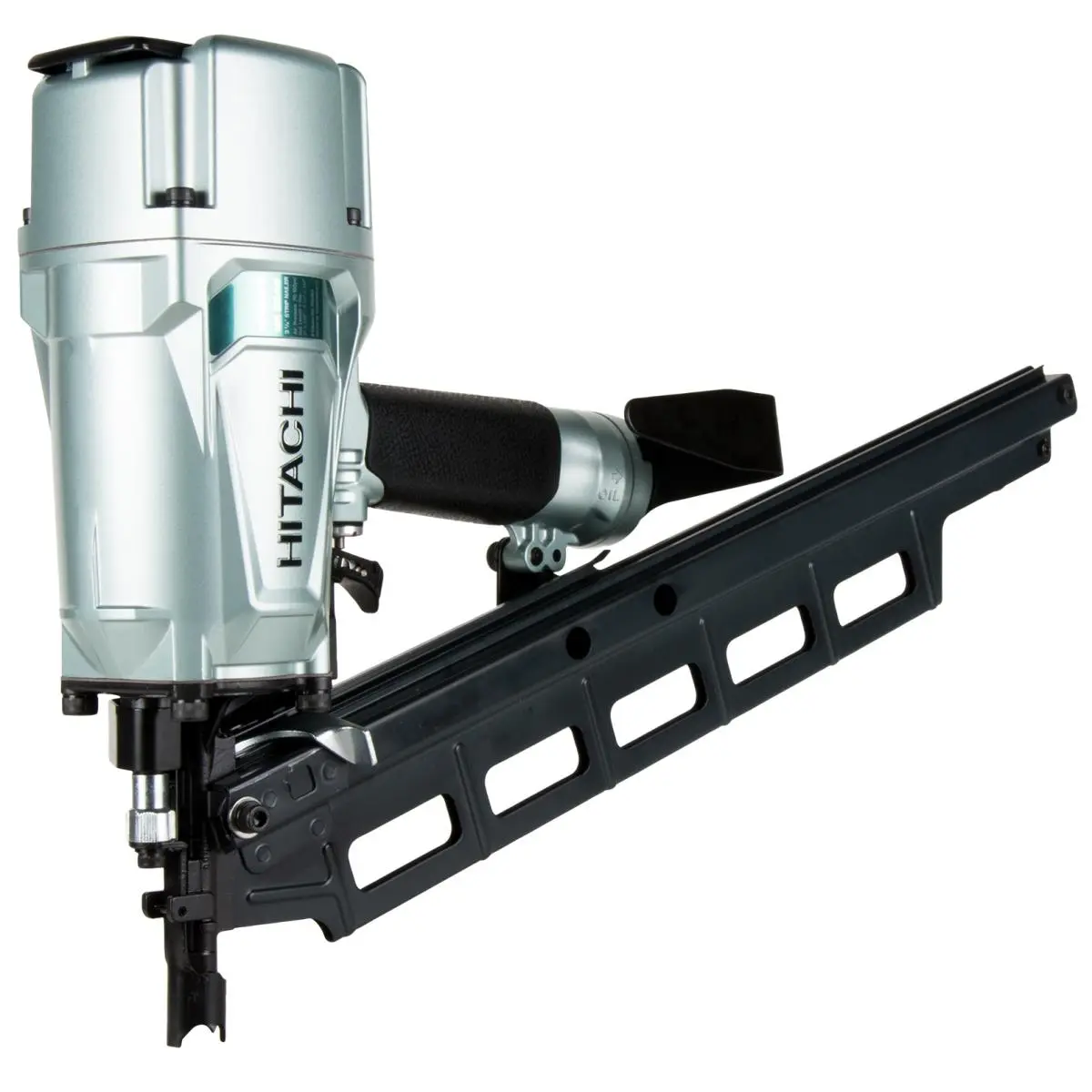 212 MAIN Metabo NR83A5M Top Loader Pneumatic Framing Nailer - 3.25 in. Plastic Collated Strip Nails Nailgun Power Tool
