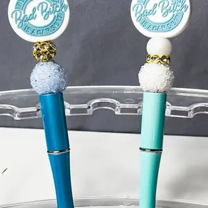 Beaded Pen Bundle - 5 Unique Sets of Expertly Crafted Pens with Smooth Ink for Everyday Use & Gift Ideas