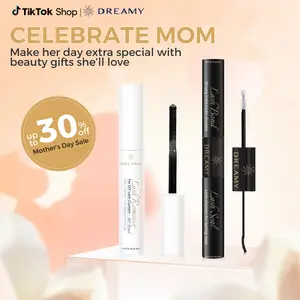 DREAMYBOND Lash Bond & Seal Glue (Black & White), Waterproof Eyelash Extension Adhesive, Cluster Lash Glue, Hypoallergenic & Sensitive Eye Safe, Long-Lasting, and Lash Glue Remover – Strong Hold & Gentle Removal for DIY & Professional Use