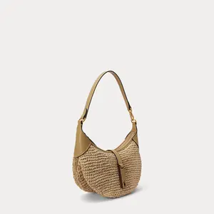 Polo Ralph Lauren - Polo ID Raffia Mini Shoulder Bag