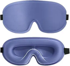 Foam 3D Blackout Sleep Mask for Women & Men, 99% Light Blocking, Contoured Nasal Design, Comfortable Sleep Masks, Travel Gift for Night Rest & Airplane Naps