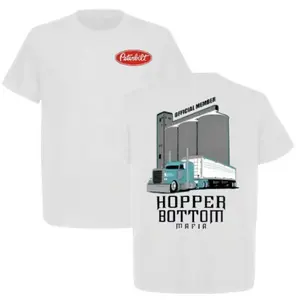 Hopper Bottom Mafia T-Shirt,  Peterbilt Semi Truck Graphic Pullover, Perfect for Car Enthusiasts, Top Cotton Menswear, Gift For Truck Lover, Gift For Men