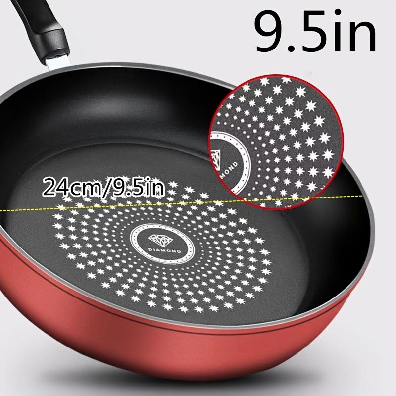 Smokeless Nonstick Flat Bottom Pan, Multi-Func Stir Fry Pan, Gas Induction Universal, High-Quality Modern Cookware Pots Pots Uncoated High-Purity Cast Iron