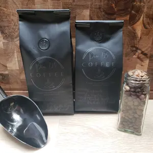 Pier 725 Premium Roasted Coffee Beans - 2 sizes available - Small Batch Roasted - Medium Roast - Perfect for Coffee Lovers - Ideal for Beverages