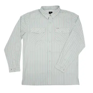 San Jac Men's Long Sleeve Performance Pearl Snap Shirt - Neapolitan