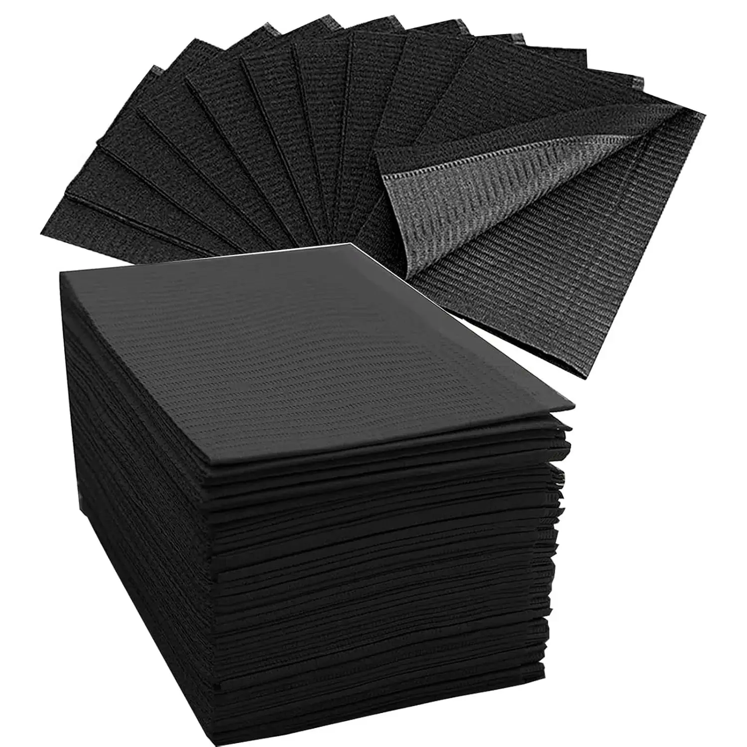 125PCS Disposable Nail Art Table Towels Mat 13" X 17" Waterproof 3 Ply Nail Art Mat Paper Sheet Clean Pads Tattooing Table Mat Nail Table Cover Tattoo Supplies