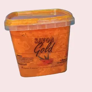 Savon Gold Carrot Soap for Brightening Caramel Skin Tone 500G Natural Ingredients