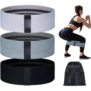 Resistance Bands for Working Out, 3 Levels Exercise Bands Workout Bands Set for Women Men,   Booty Bands for Home Fitness, Gym, Yoga, Pilates