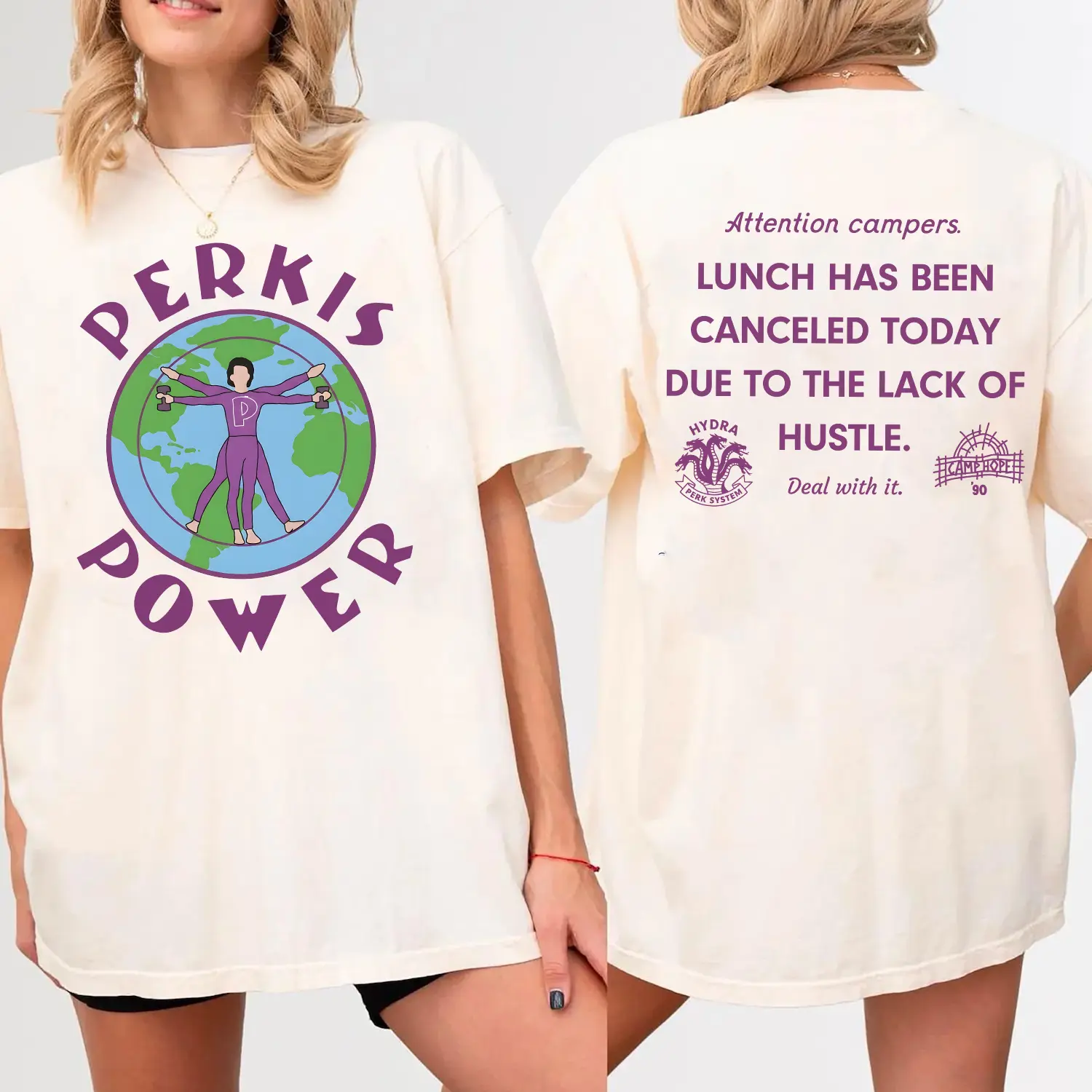 Comfort Colors Lunch Has Been Canceled Unisex T-Shirt, Camp Hope, Perkis Power, I'm Perkisizing, Tony Perkis, Heavyweights Shirt