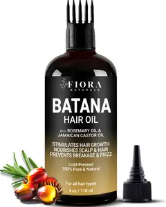 Batana Rosemary Oil For Hair Growth Thicker Stronger Hair Strengthening Hair