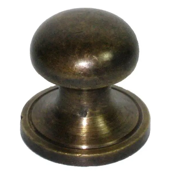 Mushroom Knob with Oversized Back Plate