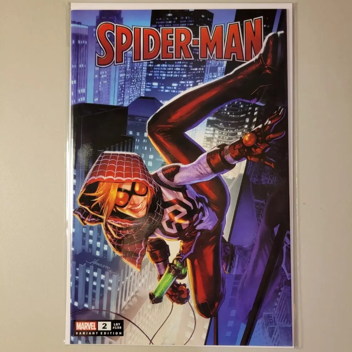 Spiderman #2 Jay Anacleto Exclusive Variant 2022 NM