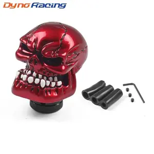 Skull Gear Shift Knob Car Modification Sport Lever Gear Stick For Manual Transmission Head Lever Auto Parts Interchangeable Knob