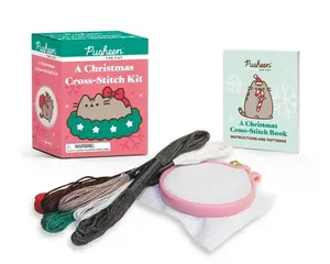 Pusheen: A Christmas Cross-Stitch Kit -- Claire Belton - Paperback