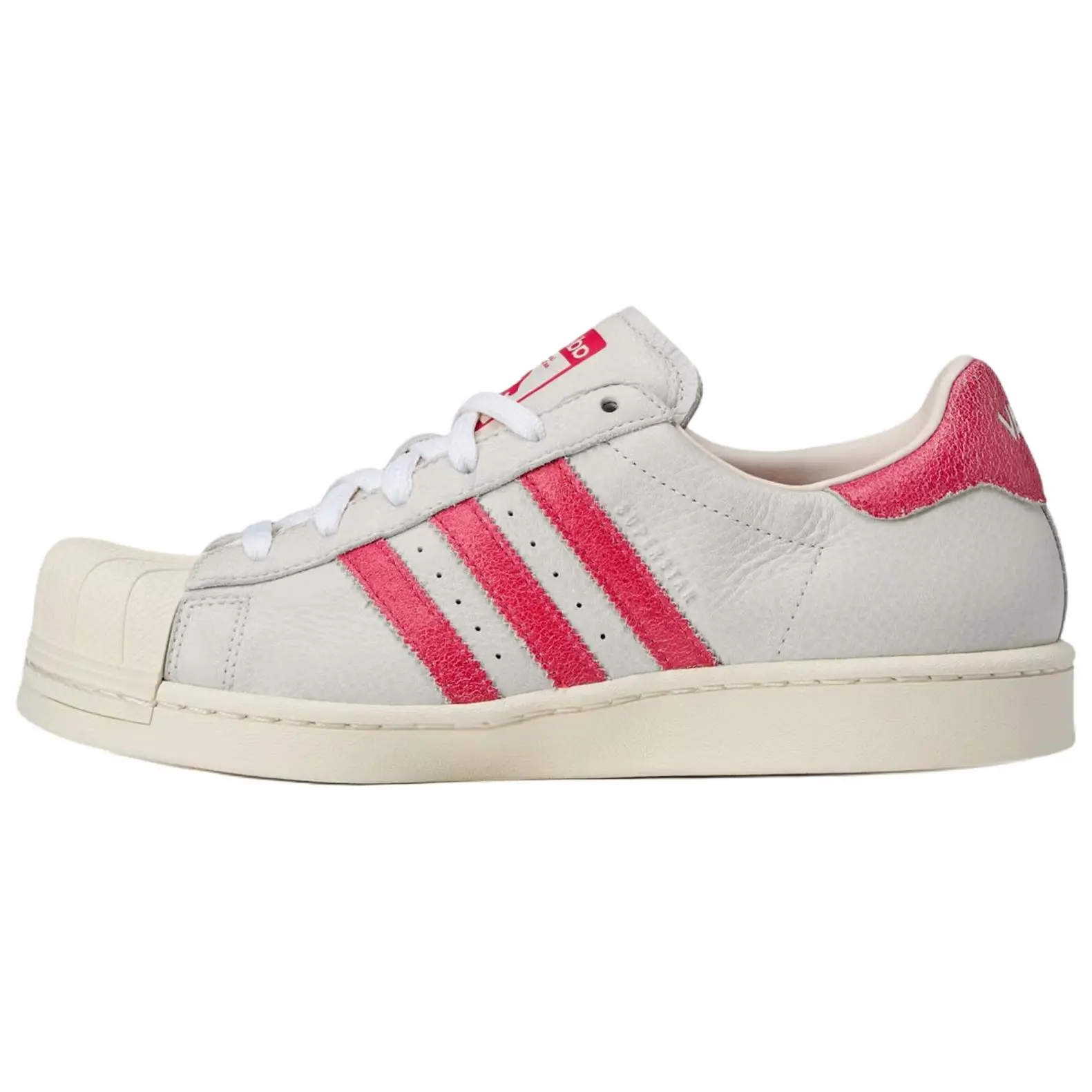 Adidas Superstar Avavav X Wmns Modified Originals Crystal White Red' Durable Non-slip Low Top Sneakers Women's JI4584